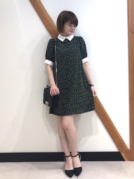 「archives（アルシーヴ）のアイテム（シューズ）」を使った、あっちゃんさん（レディース・155cm）の春コーディネート