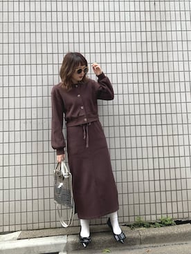 あっちゃんさん（レディース・156cm）の春コーディネート