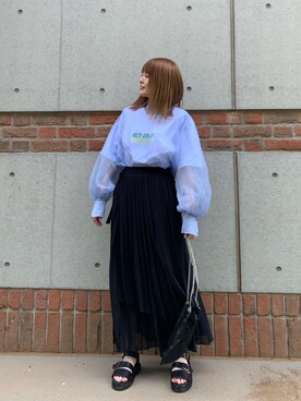 あっちゃんさん（レディース・156cm）の春コーディネート