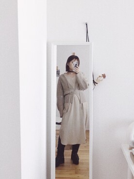 momokaさん（レディース・153cm）の冬コーディネート