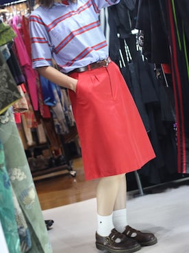 「静岡」｜「アイテム（ブーツ）」を使った、あいぴさん（レディース・162cm）の夏コーディネート