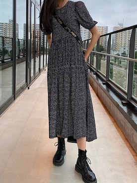 「アイテム（ワンピース/ドレス）」を使った、canonさん（レディース・166cm・10代）の夏コーディネート