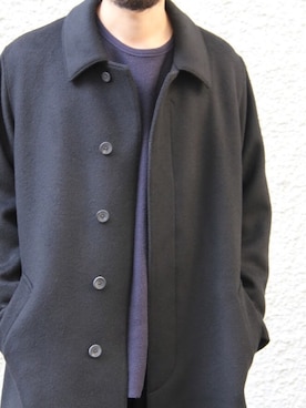 「KURO（クロ）のアイテム」を使った、DAYAMA73さん（メンズ・170cm）の冬コーディネート