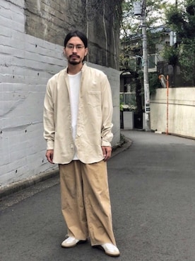 「KURO（クロ）のアイテム」を使った、DAYAMA73さん（メンズ・170cm）の冬コーディネート