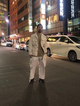「19ss」｜「アイテム（ジャケット/アウター）」を使った、DAYAMA73さん（メンズ・170cm）の春コーディネート