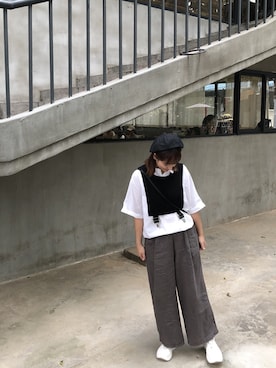 「ccilu（チル）のアイテム」を使った、Chiyssさん（レディース・160cm）の春コーディネート