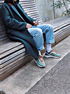 「UNDERCOVER（アンダーカバー）のアイテム（その他アウター）」を使った、HiRoさん（メンズ・180cm）の冬コーディネート