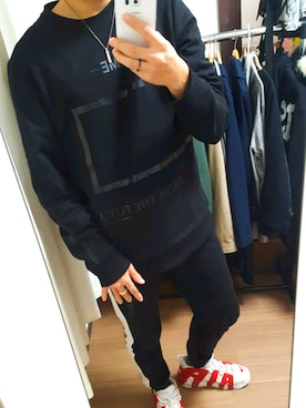 「rinto（リント）のアイテム」を使った、デニーロさん（メンズ・168cm）の冬コーディネート