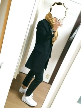 「rinto（リント）のアイテム」を使った、デニーロさん（メンズ・168cm）の冬コーディネート