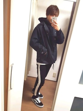 デニーロさん（メンズ・168cm）の冬コーディネート