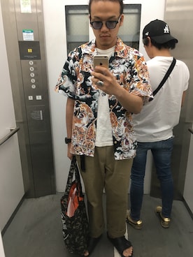 Hiroki Katoさん（メンズ・176cm）の春コーディネート