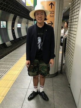 「poggytheman」｜Hiroki Katoさん（メンズ・173cm）の春コーディネート