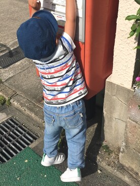 me-☆i-さん(キッズ・90cm)の夏コーディネート