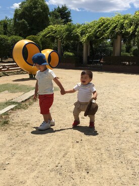 me-☆i-さん(キッズ・90cm)の夏コーディネート