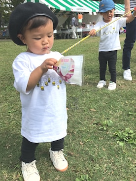 me-☆i-さん(キッズ・100cm)の秋コーディネート