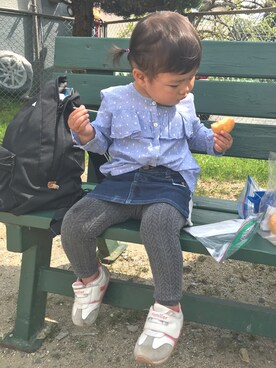 me-☆i-さん（キッズ・90cm）の春コーディネート