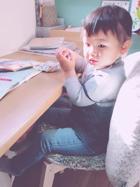 me-☆i-さん（キッズ・90cm）の春コーディネート