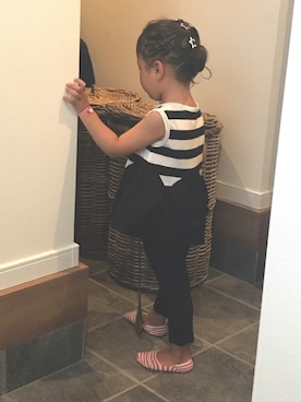 me-☆i-さん（キッズ・90cm）の夏コーディネート