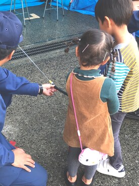 「アイテム（ワンピース/ドレス）」を使った、me-☆i-さん（キッズ・110cm）の秋コーディネート
