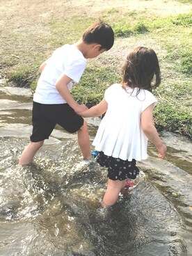 me-☆i-さん（キッズ・90cm）の春コーディネート