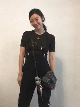 「GIVENCHY（ジバンシイ）のアイテム（財布/小物）」を使った、danielle さん（レディース・165cm）の夏コーディネート