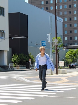 「80s」｜「アイテム（その他）」を使った、RYOさん（メンズ・178cm）の夏コーディネート