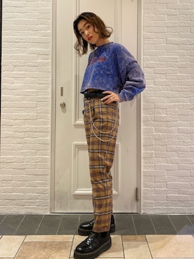 和田 梨加さん（レディース・158cm）の春コーディネート