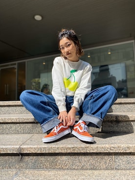 和田 梨加さん（レディース・158cm）の春コーディネート