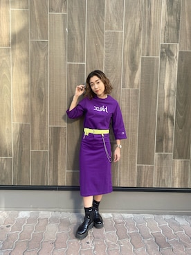 和田 梨加さん（レディース・158cm）の春コーディネート