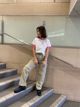 和田 梨加さん（レディース・158cm）の春コーディネート