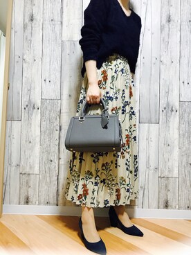 SASAKIさん（レディース・157cm）の冬コーディネート