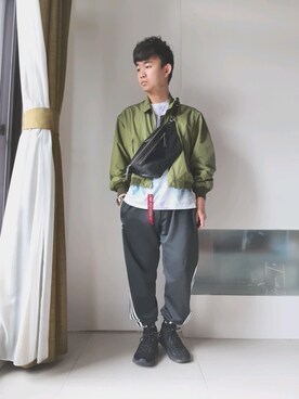 「SPORTS MIX」｜林宜弘さん（メンズ・165cm）の春コーディネート