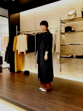 「INTERPLANET（インタープラネット）のアイテム」を使った、takakoさん（レディース・157cm）の秋コーディネート