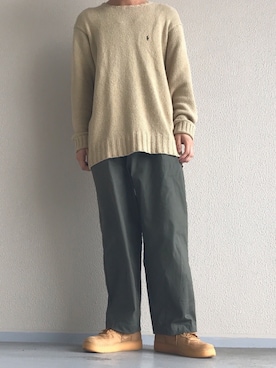 Яさん（メンズ・173cm）の冬コーディネート