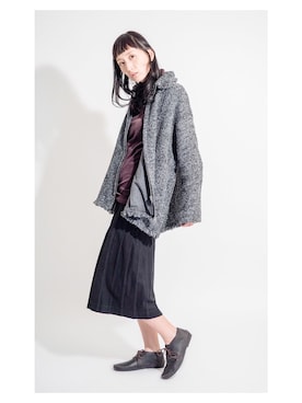 「ISSEY MIYAKE（イッセイミヤケ）のアイテム（その他トップス）」を使った、PLAYFULさん（レディース・176cm）の冬コーディネート