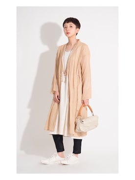 「TOUJOURS（トゥジュー）のアイテム」を使った、PLAYFULさん（レディース・157cm）の春コーディネート