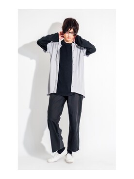 「ワイズフォーメン」｜PLAYFULさん（メンズ・183cm）の春コーディネート
