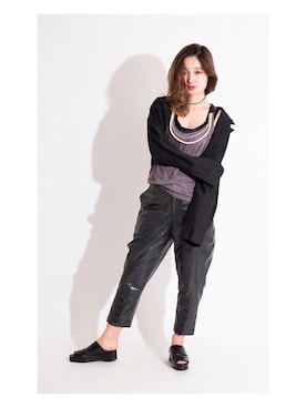「tricot COMME des GARCONS（トリココムデギャルソン）のアイテム（サンダル）」を使った、PLAYFULさん（レディース・153cm）の夏コーディネート