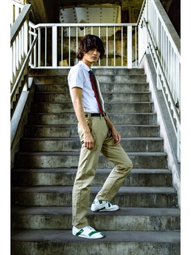 「Polo Ralph Lauren」｜「アイテム（財布/小物）」を使った、PLAYFULさん（メンズ・183cm）の夏コーディネート