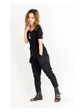 「テンセル」｜「アイテム（パンツ）」を使った、PLAYFULさん（レディース・153cm）の夏コーディネート