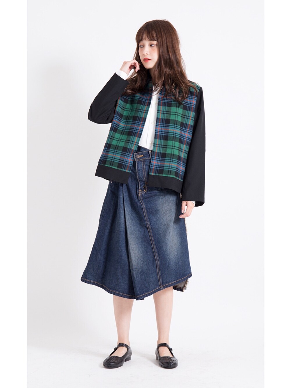 JUNYA WATANABE COMME des GARCONSのデニムスカートを使った人気