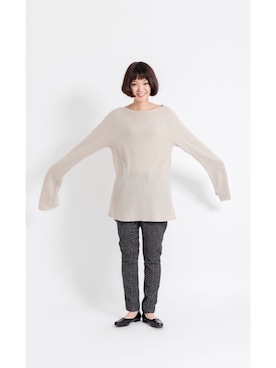 「Yohji Yamamoto（ヨウジヤマモト）のアイテム（パンプス）」を使った、PLAYFULさん（レディース・170cm）の冬コーディネート