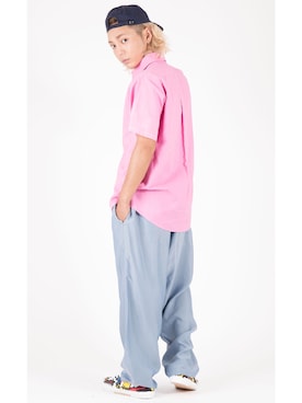 「Y’s for men（ワイズフォーメン）のアイテム（帽子）」を使った、PLAYFULさん（メンズ・168cm）の春コーディネート