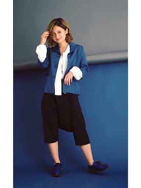 「Marc by Marc Jacobs（マークバイマークジェイコブス）のアイテム（シューズ）」を使った、PLAYFULさん（レディース・153cm）の秋コーディネート