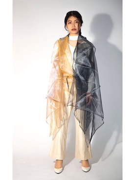 「ISSEY MIYAKE（イッセイミヤケ）のアイテム（その他アウター）」を使った、PLAYFULさん（レディース・162cm）の夏コーディネート