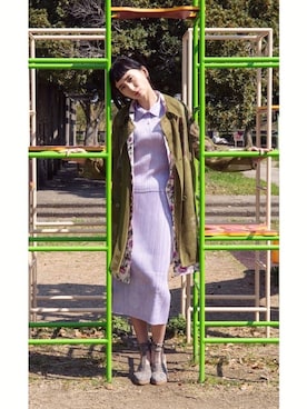 「Y's（ワイズ）のアイテム」を使った、PLAYFULさん（レディース・176cm）の春コーディネート