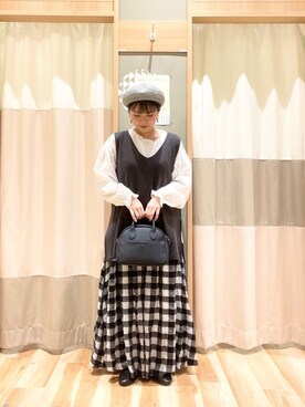 「35周年」｜ＡＩＲＩさん（レディース・152cm）の春コーディネート