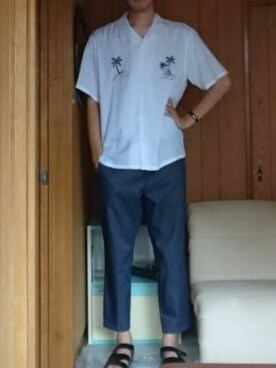   kenさん（メンズ・189cm）の夏コーディネート