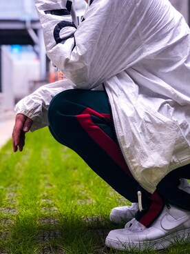 「UEG（ユーイージー）のアイテム」を使った、こーやんさん（メンズ・173cm）の秋コーディネート