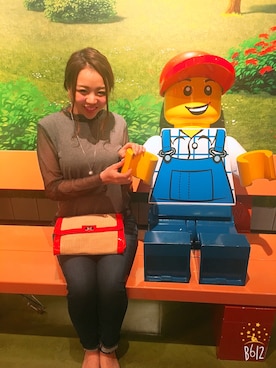 「アイテム（クラッチバッグ）」を使った、♡kanapon/terasan☺︎♡さん（レディース・160cm・20代）の春コーディネート